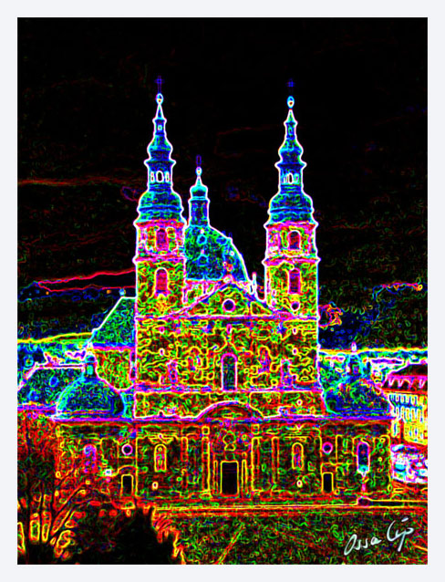 Kunstdruck - Fulda Dom